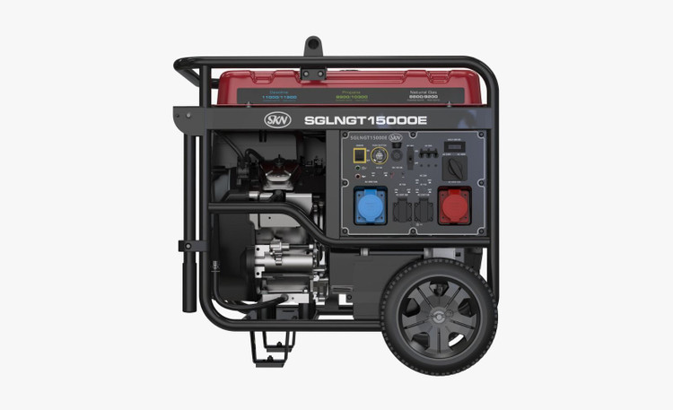 ژنراتور برق SKN SGLNGT15000E سه گانه سوز 11kw
