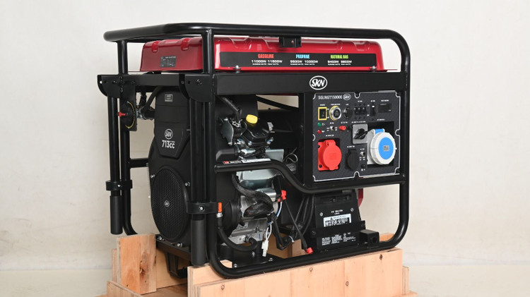 ژنراتور برق SKN SGLNGT15000E سه گانه سوز 11kw