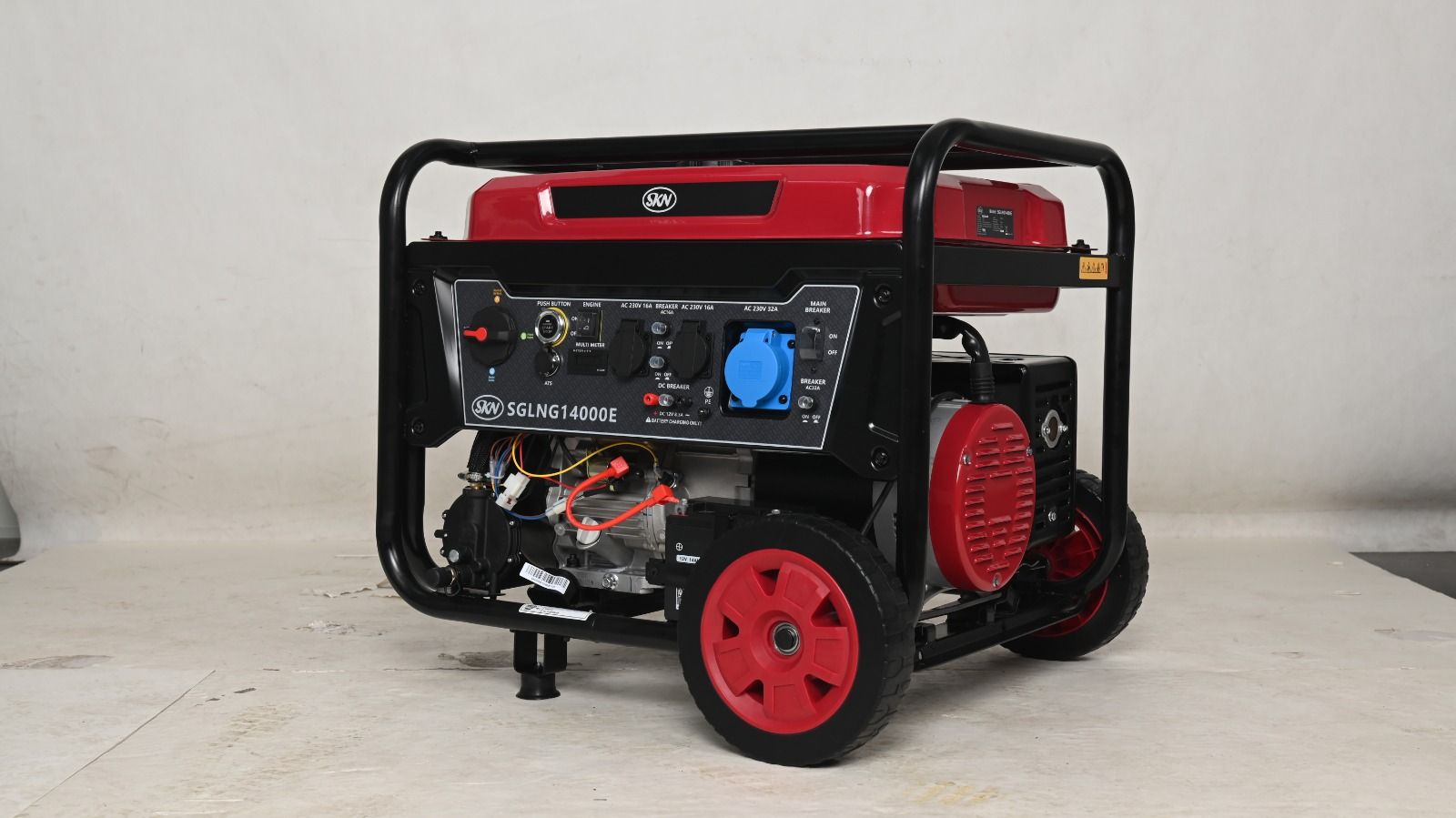 ژنراتور برق SKN SGLNG14000E سه گانه سوز 9kw